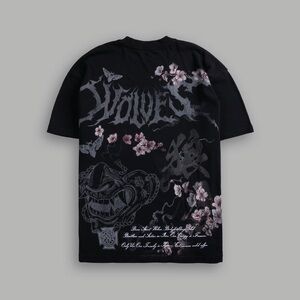 DS ONI FLASH "PUMP COVER" TEE IN BLACK